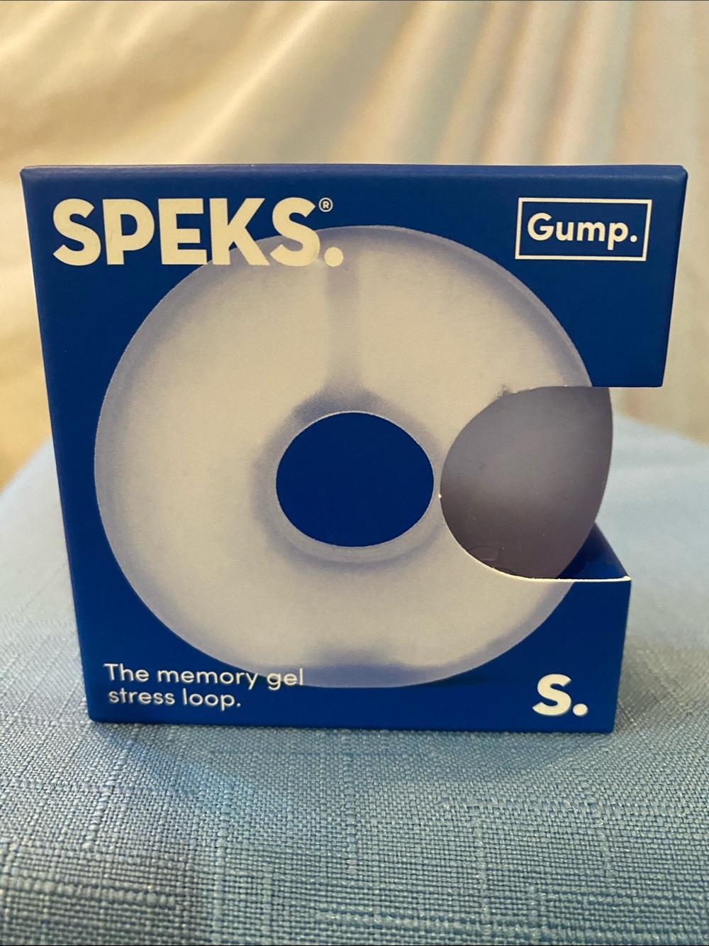 Speks Gump Memory Gel Squeeze ball donut Super Soft Palm Sized Gel Filled Dew